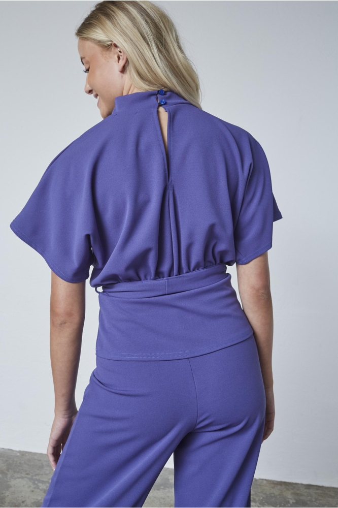 GIRL TOP 6 18806 BLUE INDIGO